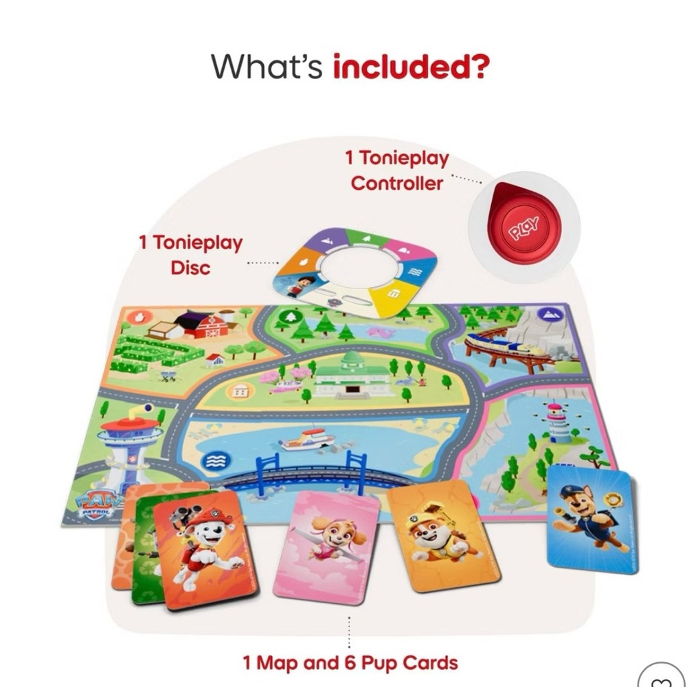 Tonies Paw Patrol Interactive Adventure Playset with Controller and Cards!